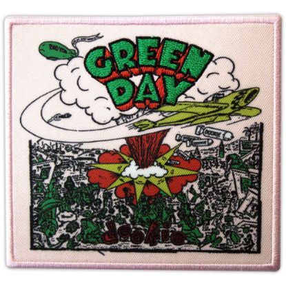 Picture of Green Day Printed Patch: Dookie Album Cover Pink (Standard) 