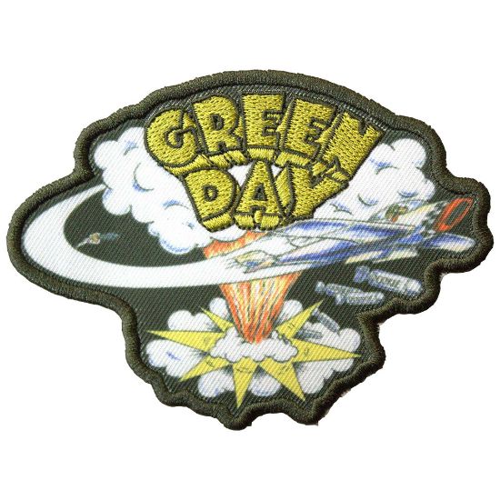 Picture of Green Day Printed Patch: Dookie Cut-Out Green (Standard) 