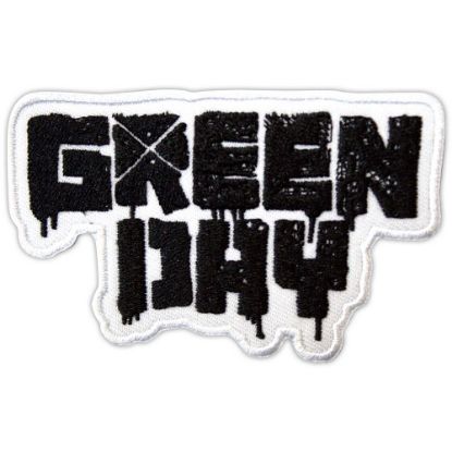 Picture of Green Day Woven Patch: 21st Century Breakdown B&W Logo (Standard) 