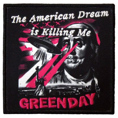 Picture of Green Day Printed Patch: American Dream (Standard) 