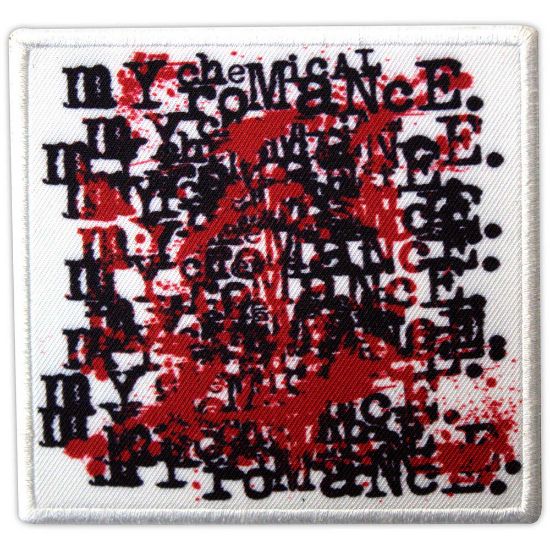 Picture of My Chemical Romance Printed Patch: Sweet Revenge Logo Repeat (Standard) 