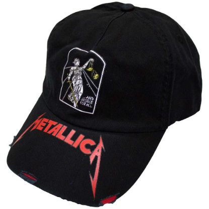 Picture of Metallica Unisex Baseball Cap: And Justice For All Tombstone  