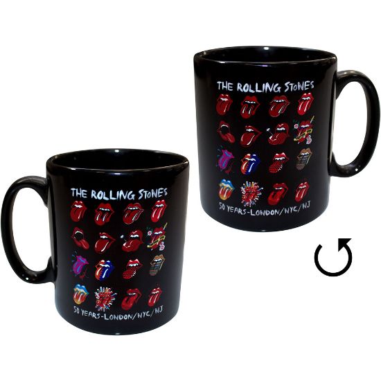 Picture of The Rolling Stones Unboxed Mug: Tongue Evolution