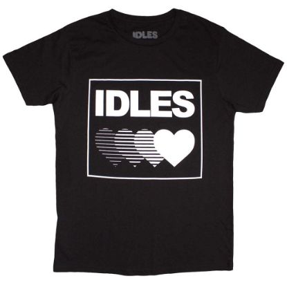 Picture of Idles Unisex T-Shirt: Gradient Heart