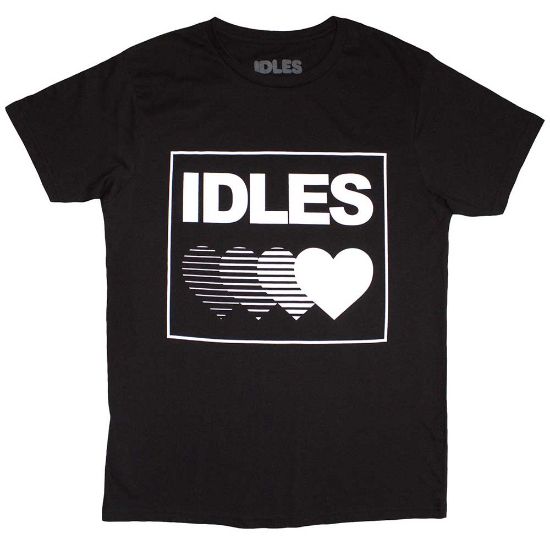 Picture of Idles Unisex T-Shirt: Gradient Heart