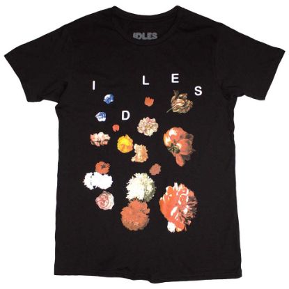 Picture of Idles Unisex T-Shirt: Flowers