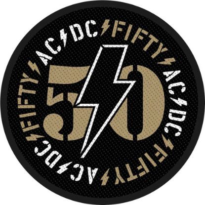 Picture of AC/DC Woven Patch: Fifty