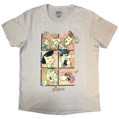 Picture of The Flintstones Unisex T-Shirt: Flintstones Grid  