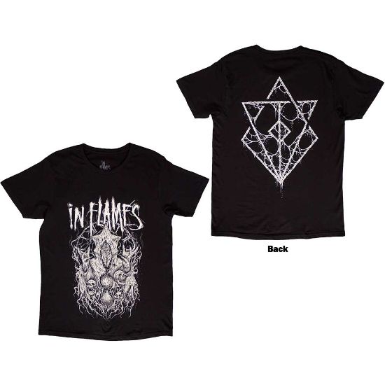 Picture of In Flames Unisex T-Shirt: Buried in Time Back Print