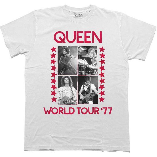 Picture of Queen Unisex T-Shirt: World Tour 77