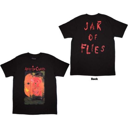 Picture of Alice In Chains Unisex T-Shirt: Jar of Flies Back Print