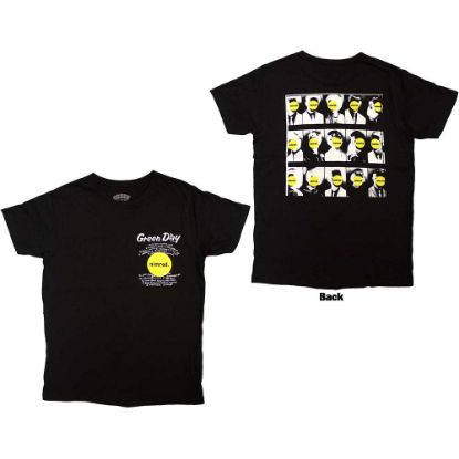 Picture of Green Day Unisex T-Shirt: Nimrod Pocket Mugshots Back Print