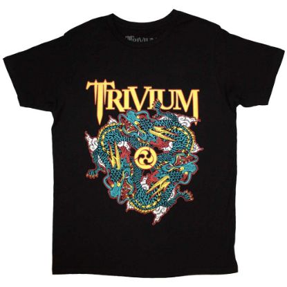 Picture of Trivium Unisex T-Shirt: Dragon Circle Pit