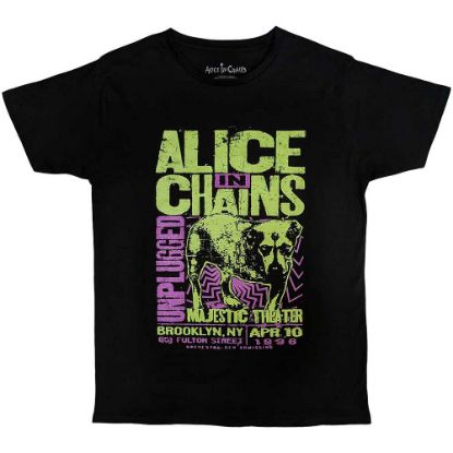 Picture of Alice In Chains Unisex T-Shirt: Unplugged Dog