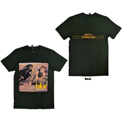 Picture of Blur Unisex T-Shirt: Parklife Album Back Print