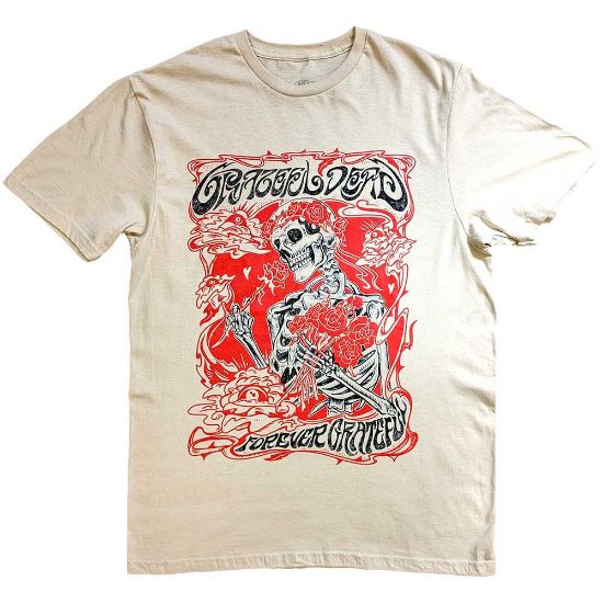 Picture of Grateful Dead Unisex T-Shirt: Forever Red Frame