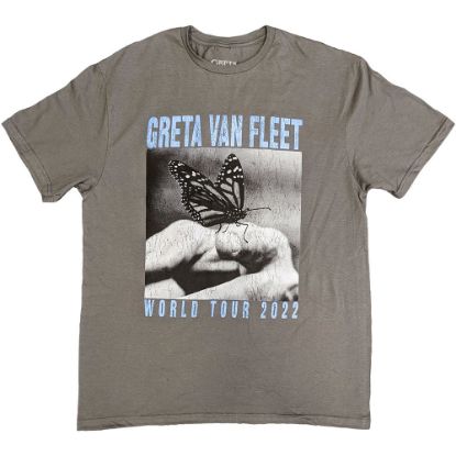 Picture of Greta Van Fleet Unisex T-Shirt: World Tour Butterfly