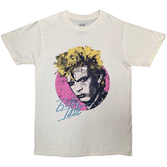 Picture of Billy Idol Unisex T-Shirt: Circle Illustration