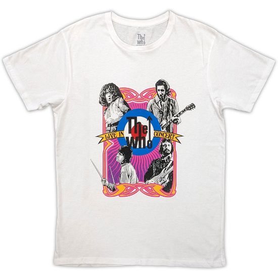 Picture of The Who Unisex T-Shirt: In Concert Target Logo