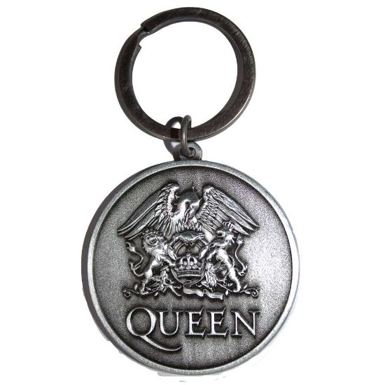 Picture of Queen Keychain: Silver Crest Double Sided