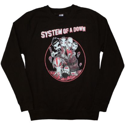 Picture of System Of A Down Unisex Sweatshirt: Mushroom People