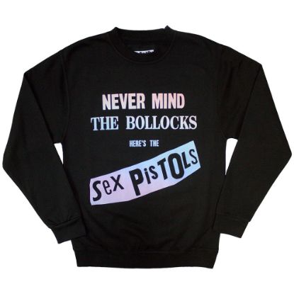 Picture of The Sex Pistols Unisex Sweatshirt: Never Mind the B... Gradient (Oversized)