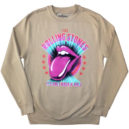 Picture of The Rolling Stones Unisex Sweatshirt: It's Only R 'n R (Oversized)