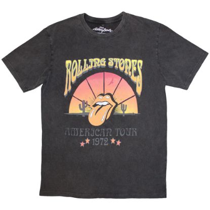 Picture of The Rolling Stones Unisex Stone Wash T-Shirt: Desert '72