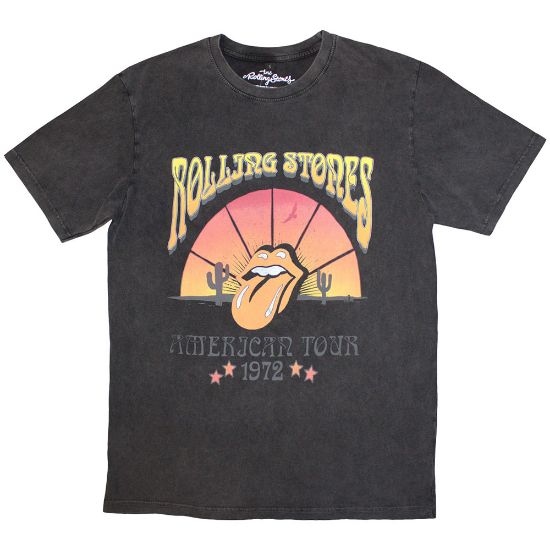 Picture of The Rolling Stones Unisex Stone Wash T-Shirt: Desert '72