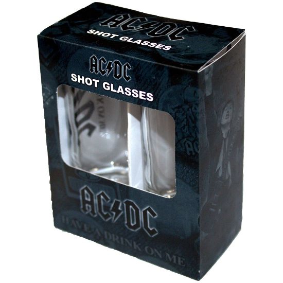 Picture of AC/DC Shot Glass Set: Have A Drink On Me