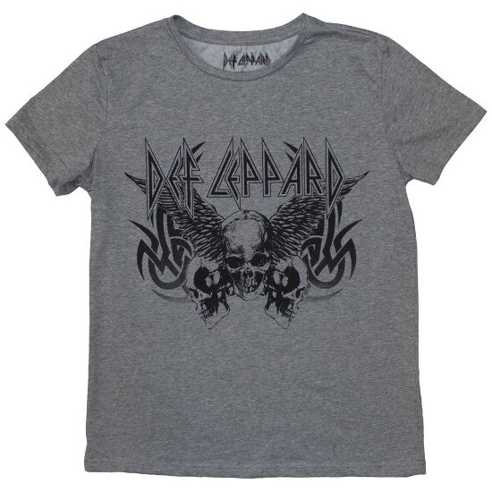 Picture of Def Leppard Ladies T-Shirt: Tribal Skull
