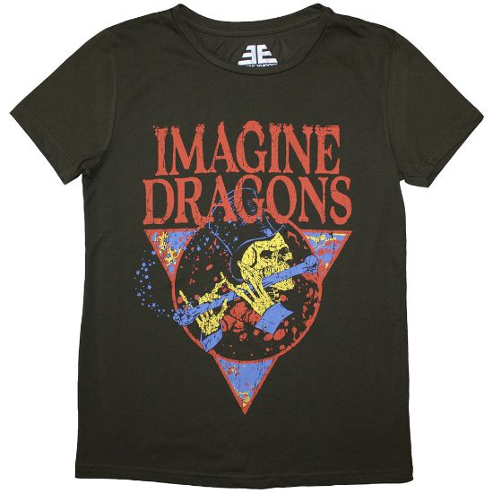 Picture of Imagine Dragons Ladies T-Shirt: Skeleton Flute
