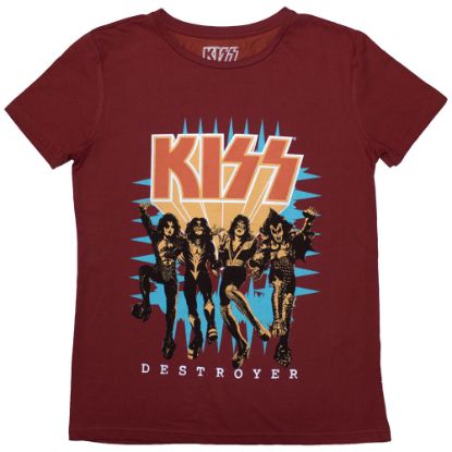 Picture of KISS Ladies T-Shirt: Destroyer 3D Logo