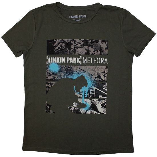 Picture of Linkin Park Ladies T-Shirt: Meteora Drip Collage