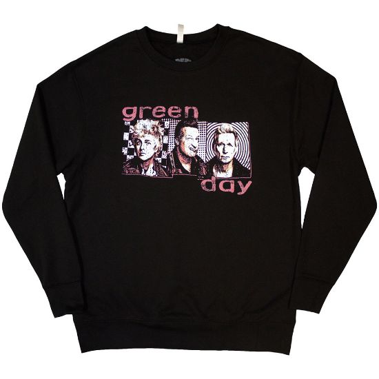 Picture of Green Day Unisex Sweatshirt: 80's Summer Photo (Small)