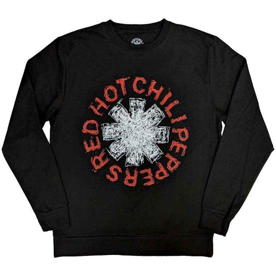 Picture of Red Hot Chili Peppers Unisex Sweatshirt: Scribble Asterisk (Medium)