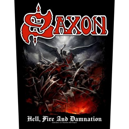 Picture of Saxon Back Patch: Hell, Fire And Damnation