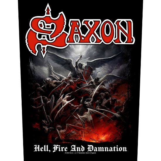 Picture of Saxon Back Patch: Hell, Fire And Damnation