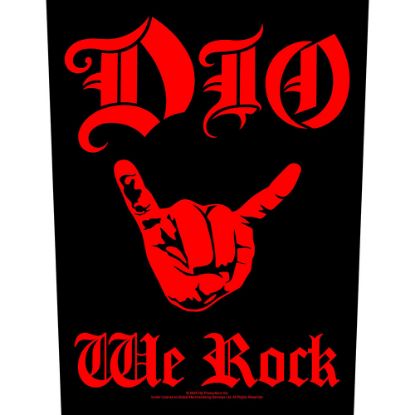 Picture of Dio Back Patch: We Rock