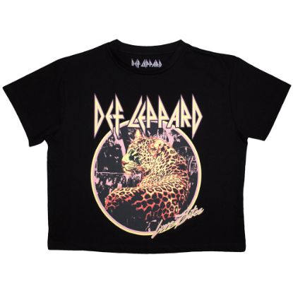 Picture of Def Leppard Ladies Crop Top: Love Bites