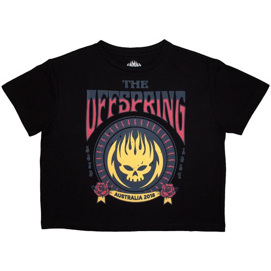 Picture of The Offspring Ladies Crop Top: Australia 2018