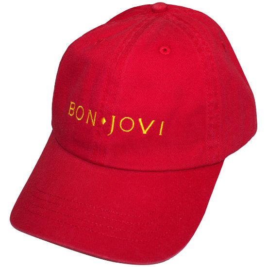 Picture of Bon Jovi Unisex Baseball Cap: Original Logo