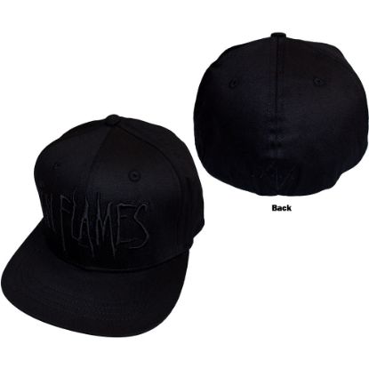 Picture of In Flames Unisex Snapback Cap: Black Logo Back Print