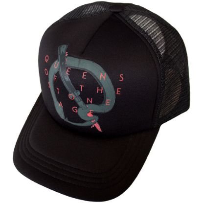 Picture of Queens Of The Stone Age Unisex Mesh-Back Cap: Q Emblem