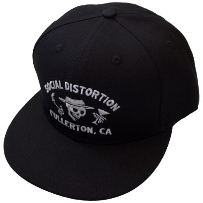 Picture of Social Distortion Unisex Snapback: Fullerton Skelly