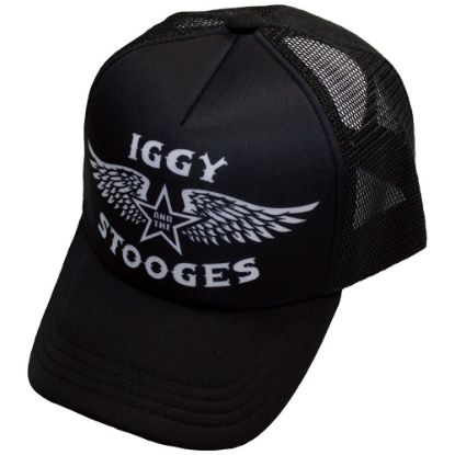 Picture of Iggy & The Stooges Unisex Mesh-Back Cap: Wings