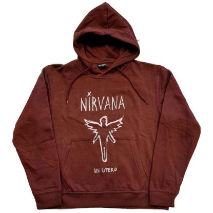 Picture of Nirvana Unisex Pullover Hoodie: In Utero Outline