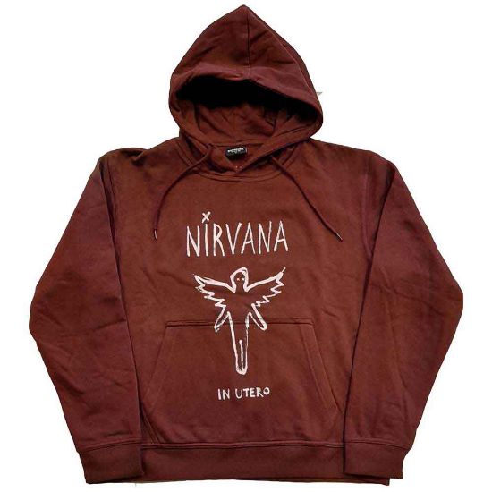 Picture of Nirvana Unisex Pullover Hoodie: In Utero Outline