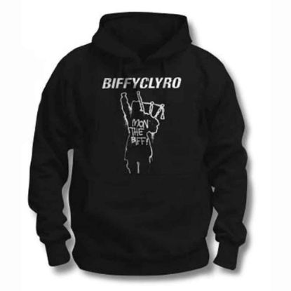 Picture of Biffy Clyro Unisex Pullover Hoodie: Mon The Biff (Small)