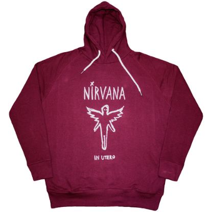Picture of Nirvana Unisex Pullover Hoodie: In Utero Outline